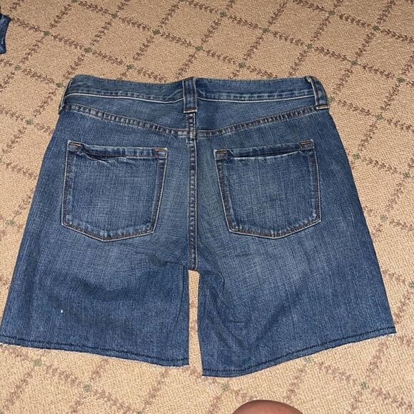J. Crew whiskered denim cutoff shorts 25 - Picture 6 of 7